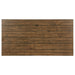 Payne Wood Coffee Table with Shelf Distressed Brown - Walo Furniture