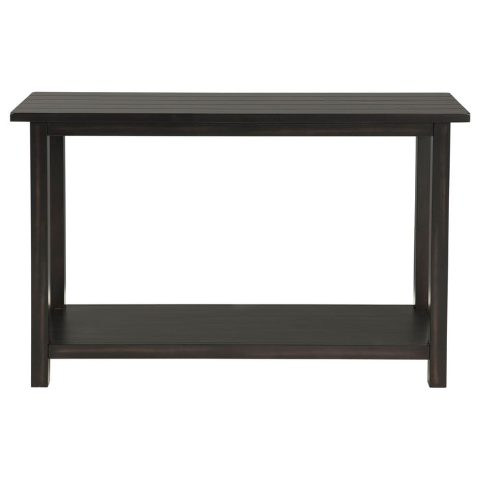 Payne Wood Entryway Sofa Console Table Java - Walo Furniture