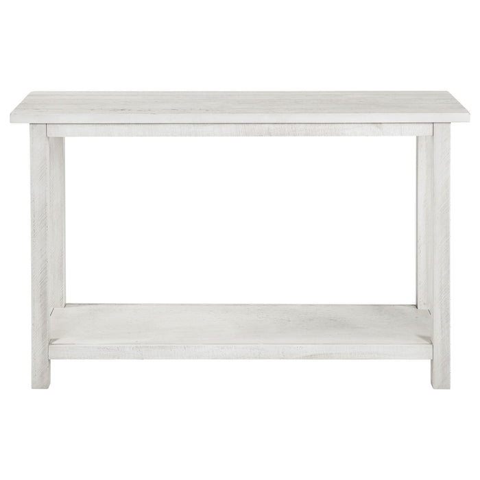 Payne Wood Entryway Sofa Console Table White - Walo Furniture