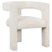 Petra Boucle Upholstered Accent Side Chair White - Walo Furniture