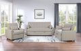 Portland Boucle Upholstered Sleeper Sofa Bed Latte - Walo Furniture