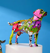 ArtZ® Labrador Retriever Graffiti Painted Statue