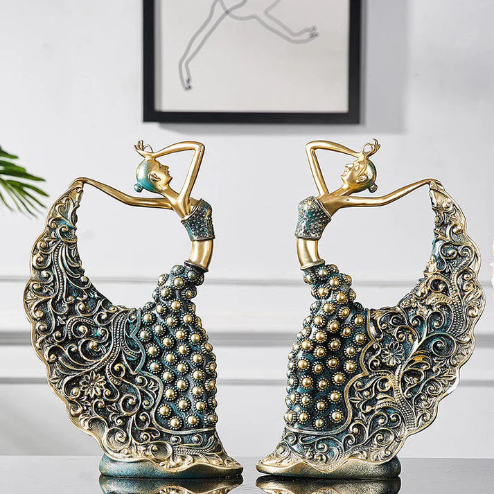 ArtZ® Peacock Dancer Figurines