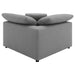 Raleigh 5 - piece Boucle Upholstered Modular Sectional Grey - Walo Furniture