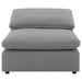 Raleigh 5 - piece Boucle Upholstered Modular Sectional Grey - Walo Furniture