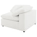 Raleigh 5 - piece Boucle Upholstered Modular Sectional Ivory - Walo Furniture