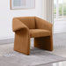 Ramsey Upholstered Sloped Arm Accent Chair Honey - Walo Furniture