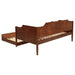 Redding Wood Twin Daybed With Trundle Cherry - Walo Furniture