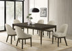 Reseda 7 - piece Rectangular Dining Set Ash Brown - Walo Furniture