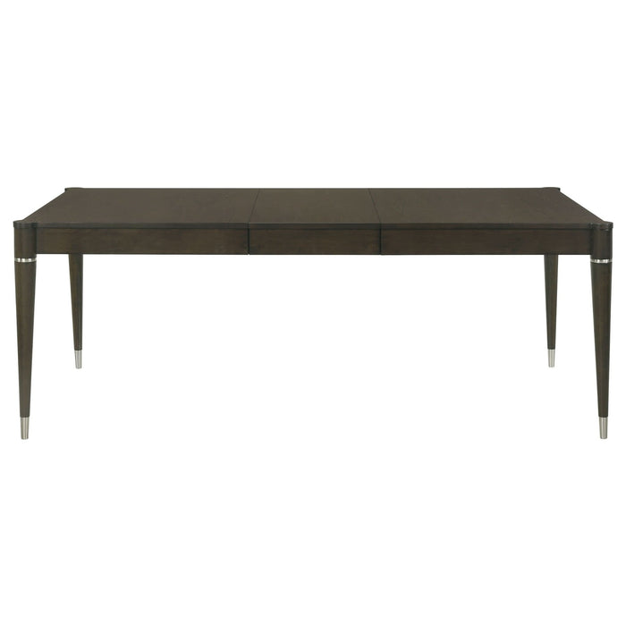 Reseda 81 - inch Extension Leaf Dining Table Ash Brown - Walo Furniture