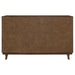 Reynolds 2 - door Sideboard Buffet Storage Cabinet Brown Oak - Walo Furniture