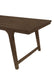 Reynolds Rectangular 79 - inch Wood Dining Table Brown Oak - Walo Furniture