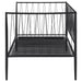 Richland Metal Twin Daybed Bed Frame Matte Black - Walo Furniture