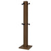 Rikkie Engineered Wood Coat Rack Walnut - Walo Furniture