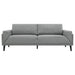 Rilynn 2 - piece Upholstered Track Arm Sofa Set Grey - Walo Furniture