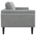 Rilynn 3 - piece Upholstered Track Arm Sofa Set Grey - Walo Furniture