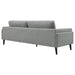 Rilynn Upholstered Track Arm Sofa Grey - Walo Furniture