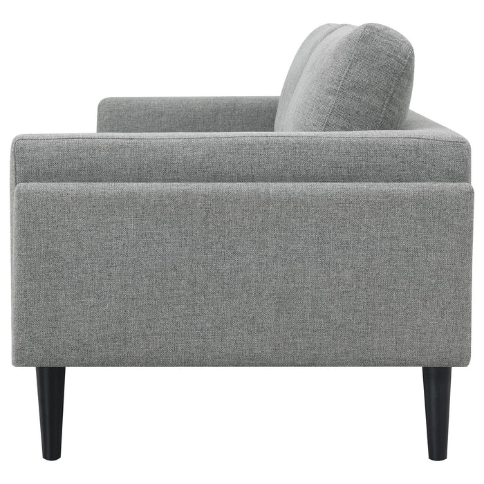 Rilynn Upholstered Track Arm Sofa Grey - Walo Furniture