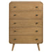 Robyn 5 - drawer Bedroom Chest of Drawers Light Ash - Walo Furniture