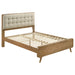 Robyn Wood California King Platform Bed Light Ash - Walo Furniture