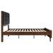 Robyn Wood Full Platform Bed Dark Walnut - Walo Furniture