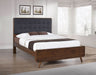 Robyn Wood Full Platform Bed Dark Walnut - Walo Furniture