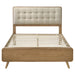 Robyn Wood Queen Platform Bed Light Ash - Walo Furniture