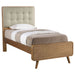 Robyn Wood Twin Platform Bed Light Ash - Walo Furniture