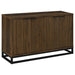 Ryatt 4 - door Engineered Wood Accent Cabinet Dark Pine - Walo Furniture