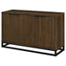 Ryatt 4 - door Engineered Wood Accent Cabinet Dark Pine - Walo Furniture