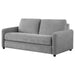 Rylie Upholstered Sofa Sleeper with Queen Mattress Grey - Walo Furniture