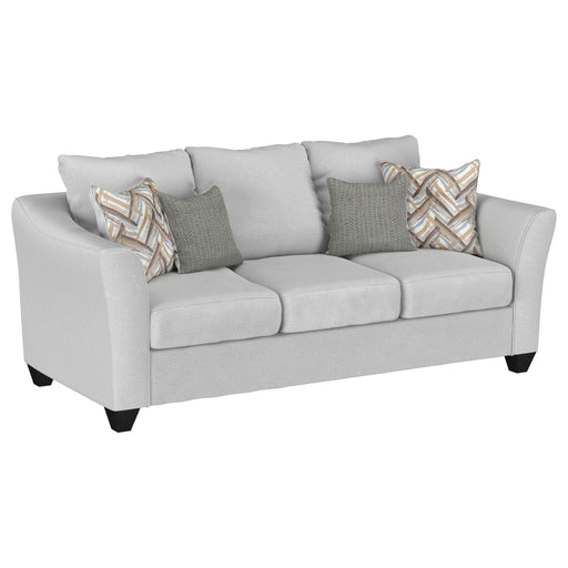 Salizar 2 - piece Upholstered Flared Arm Sofa Set Sand - Walo Furniture