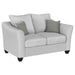 Salizar 2 - piece Upholstered Flared Arm Sofa Set Sand - Walo Furniture