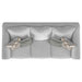 Salizar 2 - piece Upholstered Flared Arm Sofa Set Sand - Walo Furniture