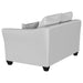 Salizar Upholstered Flared Arm Loveseat Sand - Walo Furniture