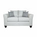 Salizar Upholstered Flared Arm Loveseat Sand - Walo Furniture