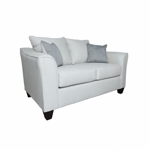 Salizar Upholstered Flared Arm Loveseat Sand - Walo Furniture