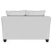 Salizar Upholstered Flared Arm Loveseat Sand - Walo Furniture