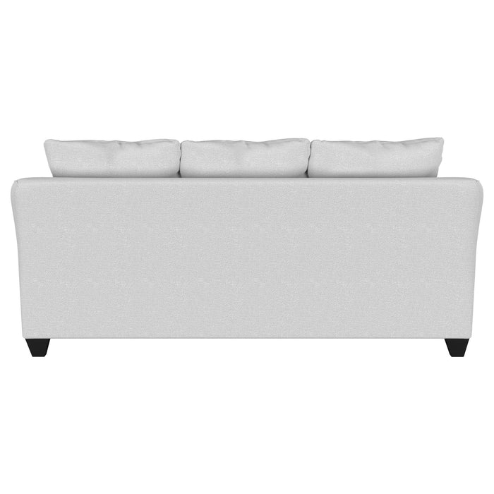 Salizar Upholstered Flared Arm Sofa Sand - Walo Furniture