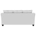 Salizar Upholstered Flared Arm Sofa Sand - Walo Furniture