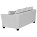 Salizar Upholstered Flared Arm Sofa Sand - Walo Furniture