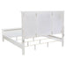 Sandy Beach 4 - piece California King Bedroom Set Cream White - Walo Furniture