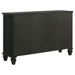 Sandy Beach 4 - piece Eastern King Bedroom Set Black - Walo Furniture