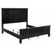 Sandy Beach 4 - piece Eastern King Bedroom Set Black - Walo Furniture