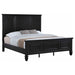 Sandy Beach 63 - inch Eastern King Wood Panel Bed Black - Walo Furniture