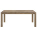 Scottsdale 71 - inch Solid Wood Dining Table Washed Brown - Walo Furniture