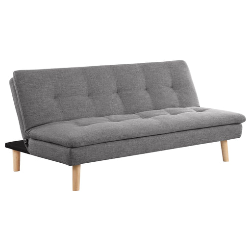 Scout Upholstered Tufted Convertible Sofa Bed Grey - Walo Furniture