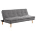 Scout Upholstered Tufted Convertible Sofa Bed Grey - Walo Furniture