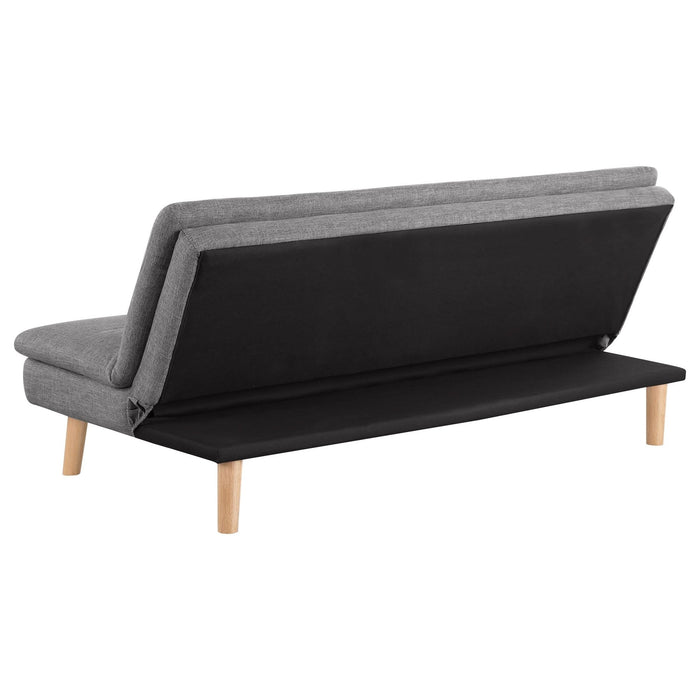 Scout Upholstered Tufted Convertible Sofa Bed Grey - Walo Furniture