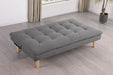 Scout Upholstered Tufted Convertible Sofa Bed Grey - Walo Furniture